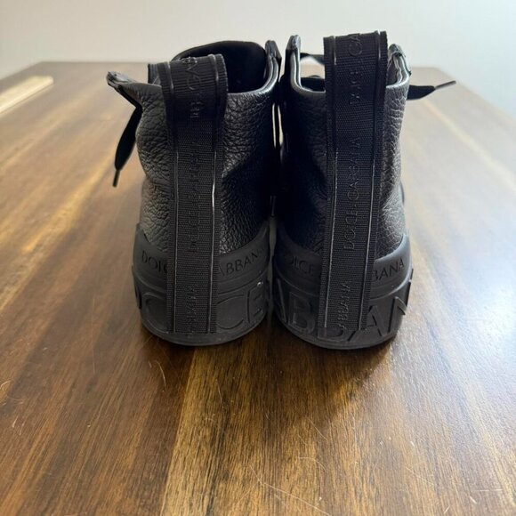 Dolce & Gabbana Alta Bott Sneaker Shoe Size 7 Black - Picture 5 of 9